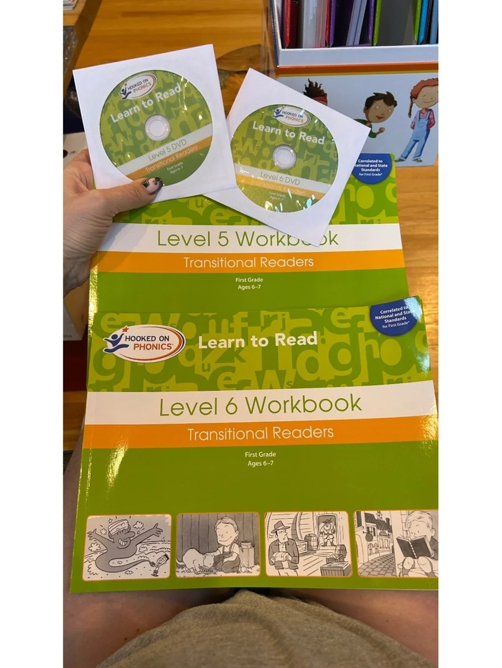 Hooked on Phonics Learn to Read Complete Set with Workbooks, Flash Cards, DVD
